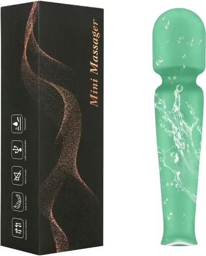 Miniatura 3 de Masajeador portátil inalámbrico para cuerpo y espalda, múltiples velocidades y modos, relajante muscular eléctrico de mano para cuello, espalda Negro