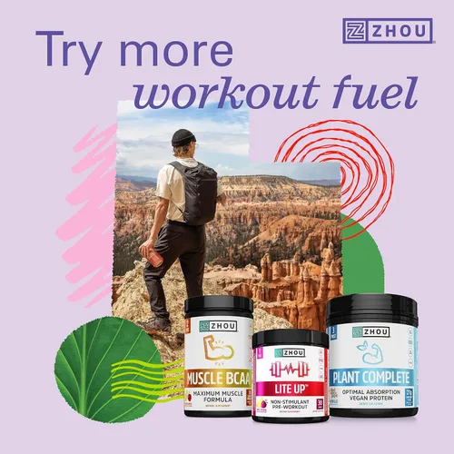 Miniatura 5 de Zhou Creatina - Monohidrato de creatina en polvo para mujeres y hombres, puro, sin sabor, suplemento vegano de fuerza muscular para tu