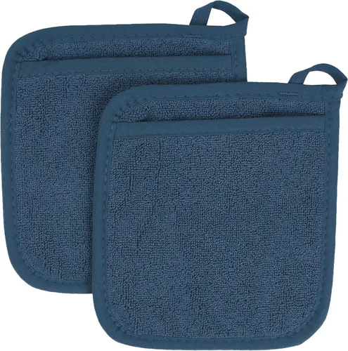Miniatura 20 de RITZ Guante de bolsillo de rizo y almohadilla caliente: resistente al calor inigualable, 100% algodón duradero, diseño ergonómico para un agarre