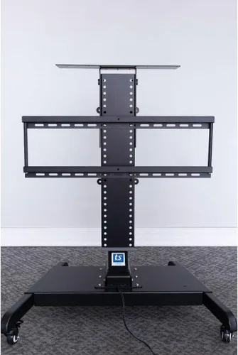 Miniatura 5 de Touchstone Valueline - Carrito móvil inteligente para TV de 26 a 50 pulgadas, RF y control remoto con cable, altura de 28 pulgadas, altura de 165