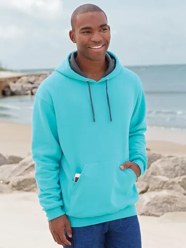Miniatura 4 de Fruit of the Loom - Sudadera de Sofspun cerrada con capucha SF76R