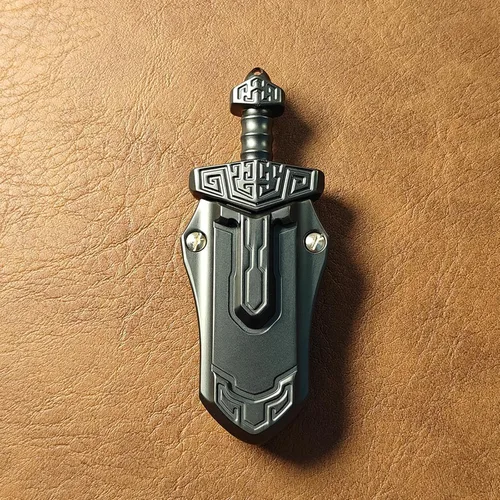 Miniatura 7 de SKEDC Espada Fidget Slider, EDC Fidget Espada Juguetes Fidget para adultos, juguete de escritorio ejecutivo para mantener la concentración y aliviar
