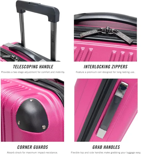 Miniatura 5 de Kenneth Cole Reaction Out Of Bounds - Equipaje de transporte vertical, Magenta), 5709482