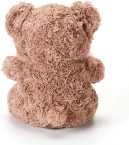 Miniatura 3 de Lindo oso de peluche con corazón rosa para niños, suave oso de peluche para el día de San Valentín, para novias, niños o mamá