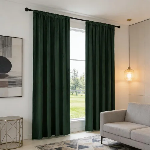 Miniatura 9 de nanbowang - Cortinas de terciopelo negro; cortinas de terciopelo de 63 pulgadas de largo, suaves, con bolsillo para cortinero, con aislamiento