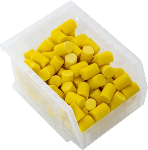 Miniatura 22 de Akro-Mils 30210 AkroBins contenedores de plástico para almacenamiento, se pueden colgar y son apilables, (5 x 4 x 3 pulgadas), color rojo, 6