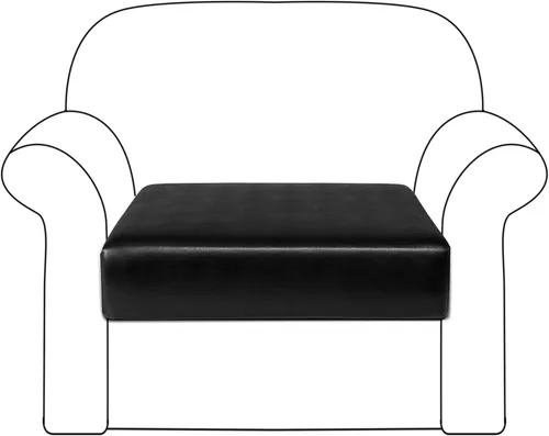 Miniatura 11 de Funda de cojín elástica para sofá, funda de cojín de punto para asiento de caravana, protector de muebles reversible en sala de estar