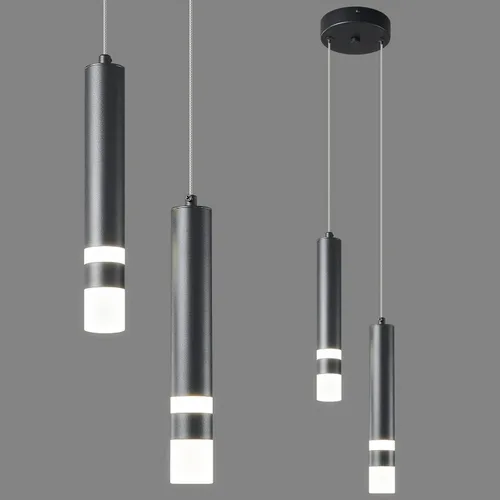 Miniatura 13 de Lámpara de techo colgante moderna de 9 luces regulable LED 54W dorada, gran lámpara de araña para escalera, vestíbulo, sala de estar, dormitorio
