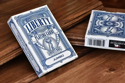 Miniatura 3 de Liberty - Juego de 6 barajas de cartas jumbo