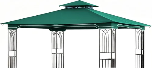 SCOCANOPY Toldo de Repuesto para Cenador para Cenador de Patio Regency II de 10 x 12 pies, Modelo L-GZ798PST,A101004104,A101004105,(Verde Bosque)