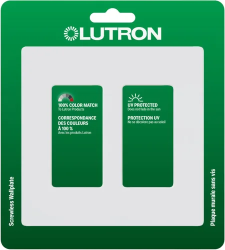 Miniatura 17 de Lutron Claro - Placa de cubierta para interruptor de luz, placa de pared de 2 posiciones, para interruptores de luz decorativos, cubierta de Acero