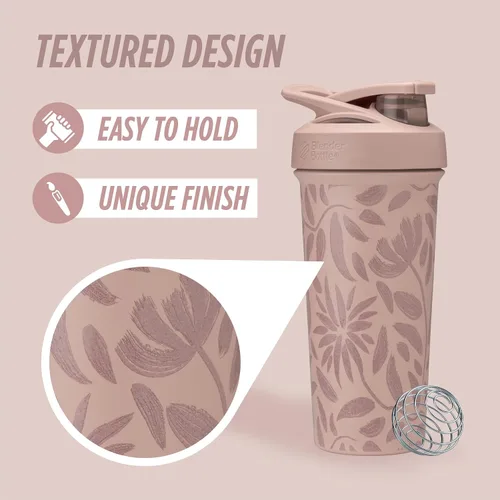 Miniatura 2 de Botella abatible aislada con acero inoxidable Características por BlenderBottle