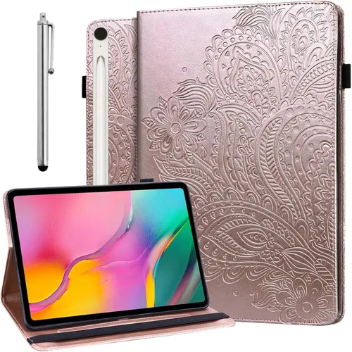 Miniatura 9 de ALILANG Funda para Samsung Galaxy Tab S10 Lite/S10 FE/S9 FE 10.9 pulgadas/Tab S9 11 pulgadas con lápiz capacitivo, múltiples ángulos de visión
