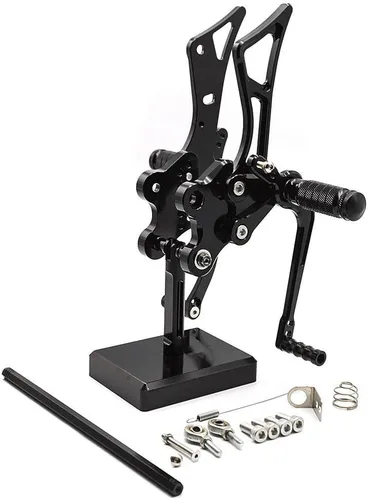 Miniatura 4 de Motorbike Foot Rests For FZ1 For FZ8 For FZ For 1 For FZ For 8 2001-2005 Motorcycle Rearset Footrest Footpeg Footrest Pedals(Black)
