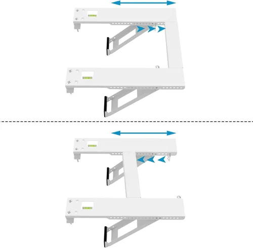 Miniatura 4 de Qualward soporte para aire acondicionado para ventana