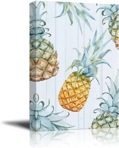 Miniatura 22 de wall26 Lienzo decorativo para pared, diseño de planta suculenta sobre fondo de estilo retro, arte moderno para el hogar, listo para colgar, 12.0 x