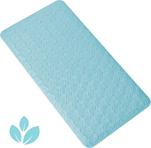 Miniatura 12 de Alfombrilla de Bañera Antideslizante con Ventosas - 100% Goma para Baño Texturizada para Seguridad en Bañera y Ducha - Suave al Tacto - Libre