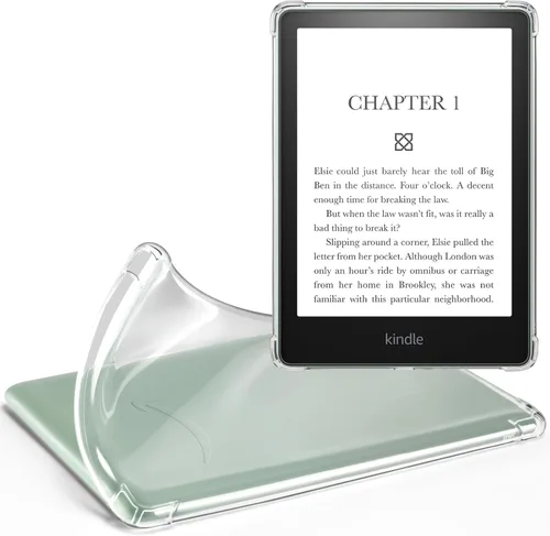 Miniatura 17 de iDLEHANDS Funda magnética transparente para Kindle Paperwhite de 7" de 12ª generación 2024 y Kindle Colorsoft - con AirBag compatible con iPhone