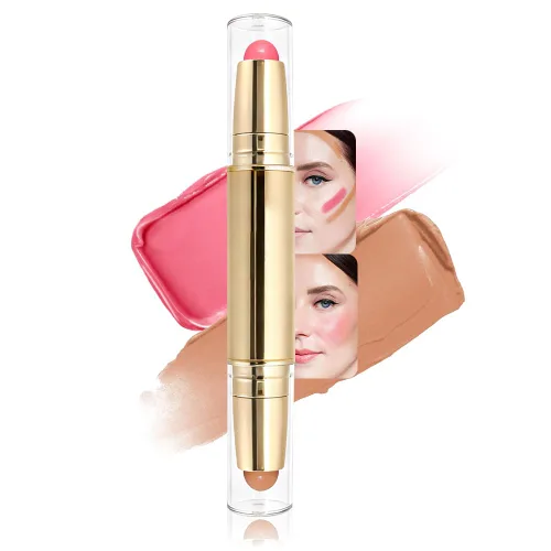 Miniatura 8 de evpct 2En1 Crema Barra de Contorno y Corrector para Maquillaje Facial Kit de Crema para Principiantes Crema de Contorno y Barra de Iluminación