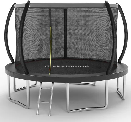 Miniatura 8 de SkyBound Trampolín con red de seguridad – Trampolín grande de 10 pies, 12 pies, 14 pies, para patio trasero, al aire libre, aprobado por ASTM