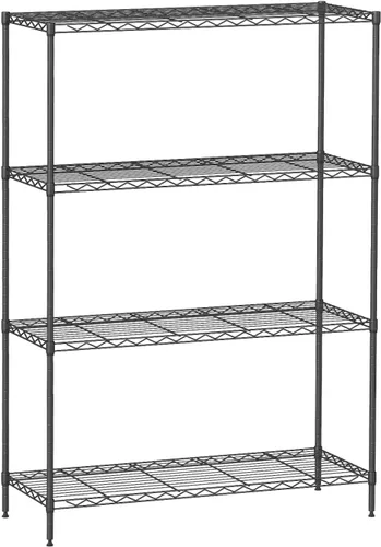 Miniatura 20 de FDW - Estantería metálica : 6 estantes de alambre de acero resistente ajustables, con ruedas, 48 pulgadas (L) x 18 pulgadas (An) x 76 pulgadas (A)
