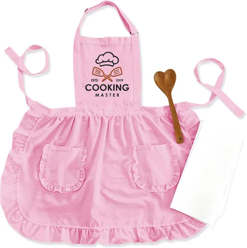 Miniatura 8 de TEEAMORE Delantal bordado personalizado de la colmena de cocina cocina hornear parrilla limpieza traje delantal de las mujeres