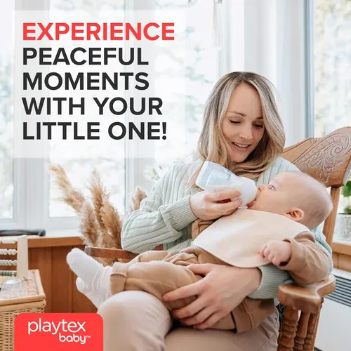 Miniatura 7 de Playtex Baby Nurser - Forros desechables preesterilizados para biberones de bebé, 4 onzas (100 unidades), anticólicos, reducción de gases, fáciles