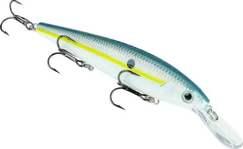 Strike King KVD Jerkbait profundo señuelo de pesca de 3 ganchos, 3/5 onzas, 4.75 pulgadas Sexy Shad
