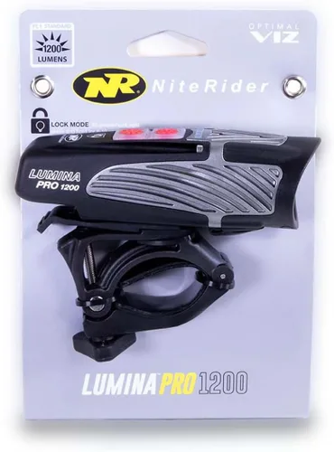 Miniatura 7 de NiteRider Lumina Pro 1200 Luz delantera para bicicleta recargable MTB Road Commuter Bike Light Potente Lumens resistente al agua Faro de bicicleta