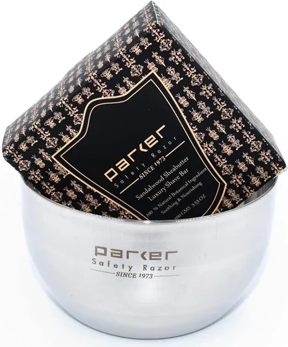 Miniatura 2 de Parker Deluxe - Cuenco de afeitar irrompible de acero inoxidable, para usar con tu jabón de afeitar o crema de afeitar favorita