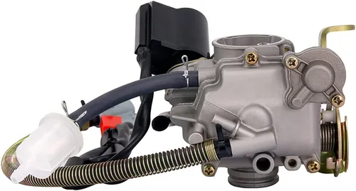 Miniatura 6 de Carburador 139QMB para GY6 50CC 49CC 4 tiempos Scooter Taotao Motor 0.709 in carb+ filtro de aire colector de admisión - Carburador de 50 cc