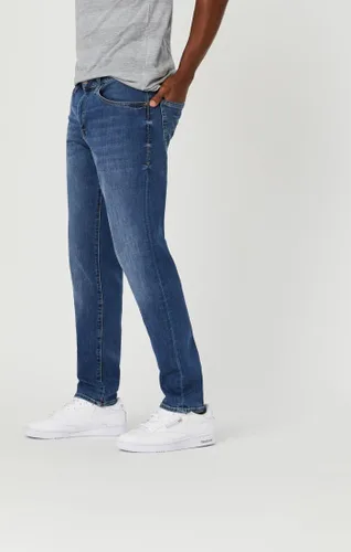 Miniatura 8 de Mavi Jake - Jeans ajustados de tiro regular para hombre, mid foggy williamsburg
