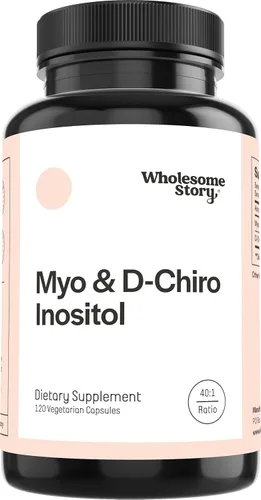 Miniatura 9 de Wholesome Story Suplemento de mio-inositol y D-quiro inositol para mujeres Suplementos de fertilidad para el equilibrio hormonal y apoyo a