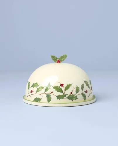 Miniatura 4 de Lenox 898272 Plato Cubierto Navideño, Pequeño, Navidad, Vajilla Festiva para Servir