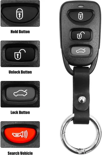 Miniatura 5 de Llavero para llave de coche compatible con Hyundai Sonata 2011-2015, reemplazo de control remoto sin llave 95430-3Q000 95430-3Q001, FCC ID