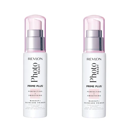 Miniatura 3 de Revlon PhotoReady Prime Plus - Maquillaje facial para todo tipo de piel, difumina y rellena en líneas finas, infundido con ácido salicílico y AHA