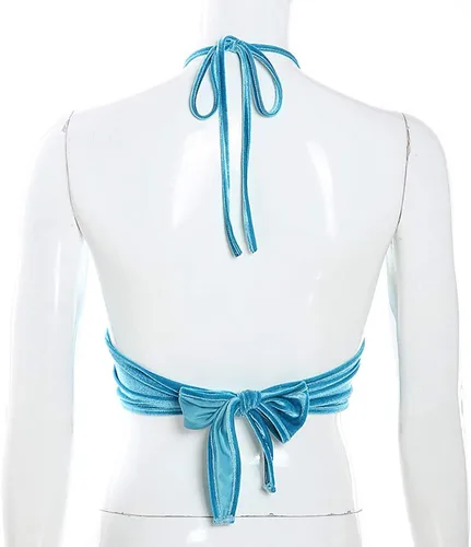 Miniatura 6 de Camisola con espalda descubierta para mujer, ropa de calle