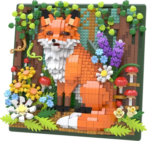 Miniatura 10 de Juego de construcción de juguetes de unicornio, paquete de 6 regalos de fiesta de unicornio compatibles con Lego, bolsas de regalo, Halloween