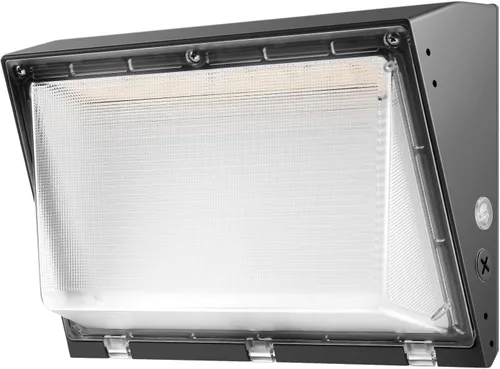 Paquete de luz LED regulable de 100 W con fotocélula del atardecer al amanecer, 100-277 V 14000 lm 600-800 W equivalente a HPS/HID, iluminación de