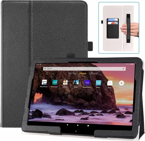 Miniatura 13 de DMLuna Case for All-New Amazon Fire HD 10 & 10 Plus Tablet (13th / 11th Generation, 2023/2021 Release) 10.1", Slim Cover with Folding Stand, Auto