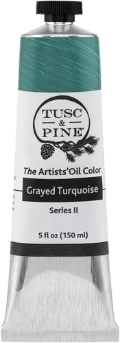 Miniatura 221 de Tusc & Pine Pintura al óleo Artist – Alizarin Crimson, 1.4 fl oz, sin amarilleo, consistencia rica y cremosa, carga máxima de pigmento, pinturas al