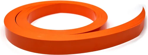 Miniatura 5 de Tiras de inserción de vinilo precortadas para estantería decorativa de góndola, estante de 48 x 1.25 pulgadas, canal C, negro, paquete de 20