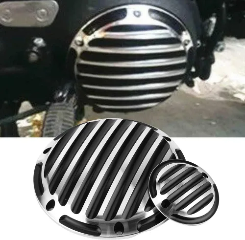 Miniatura 2 de Fydun - Funda para temporizador de motocicleta, cubierta lateral de embrague para motocicleta, accesorios de repuesto para FLD XL883 XL1200 96-13