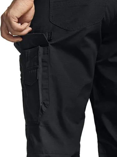 Miniatura 6 de CQR - Pantalones de trabajo Ripstop para hombre, pantalones tácticos repelentes al agua, para uso al aire libre, pantalones cargo rectos, EDC