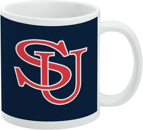 Miniatura 277 de GRAPHICS & MORE Taza de café de cerámica con logotipo secundario de la Universidad Bob Jones, tazas de regalo novedosas para café, té y bebidas Logo