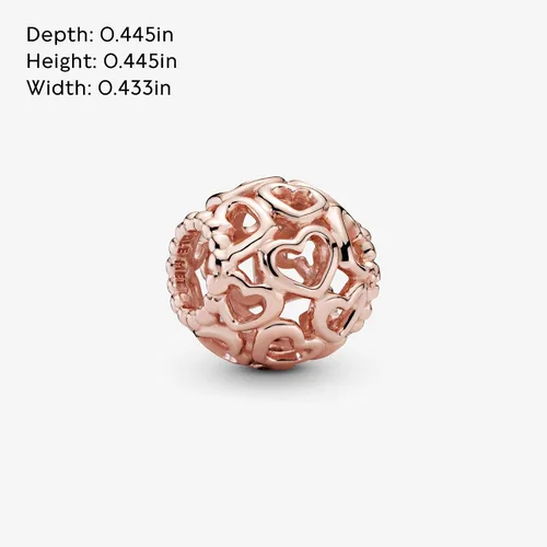 Miniatura 5 de PANDORA Joyería Abre tu corazón Rose Charm