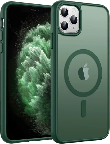 Miniatura 99 de FNTCASE - Funda para iPhone 16 Pro: magnética, mate, translúcida, de grado militar, protectora contra caídas, resistente, fina, duradera y a prueba