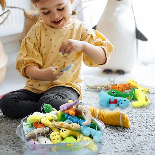 Miniatura 4 de XIPEGPA 40 PCS Juego de Juguetes de Peluche de Dinosaurio Mini, Lindo Llavero de Juguete de Dinosaurio Pequeño Relleno para Recuerdos de Fiesta