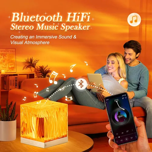 Miniatura 4 de PIKOY Lámpara de ducha de luces de ducha con ruido blanco, máquina de sonido para adultos dormidos, Bluetooth+15 máquina de ruido blanco, máquina