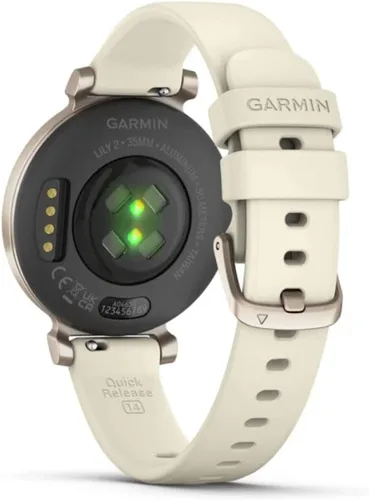 Miniatura 8 de Garmin Lily 2 (Renovado), reloj inteligente pequeño y elegante, pantalla oculta, lente estampada, hasta 5 días de duración de la batería, color coco